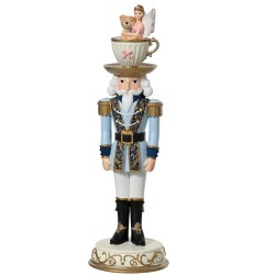 Nussknacker Polyresin 30cm bunt