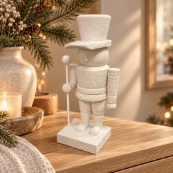 Nussknacker Simple Holz 29cm weiss