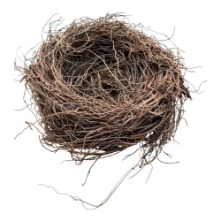 Nest Osterdeko Natur 10x25cm