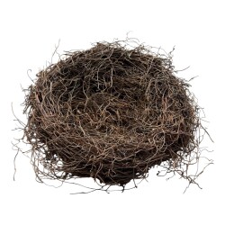 Nest Osterdeko Natur 10x30cm